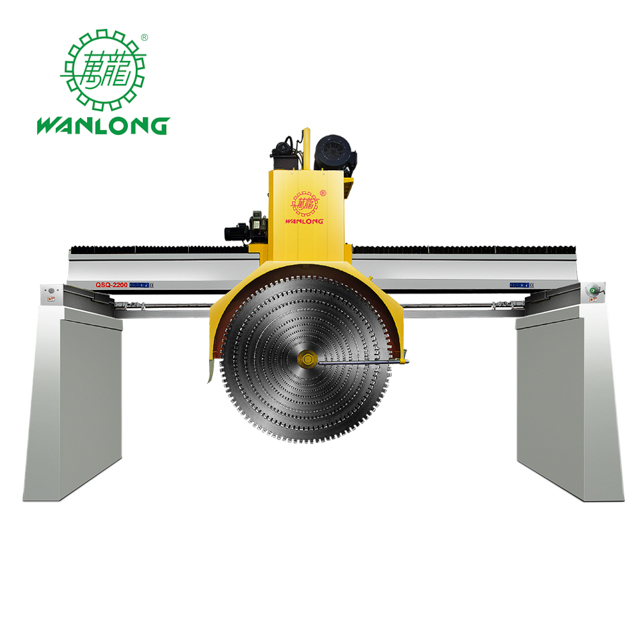 Wanlong QSQ-2200/2500/3000 мостовий багаторазовий мармуровий гранітний блок різальний верстат для продажу